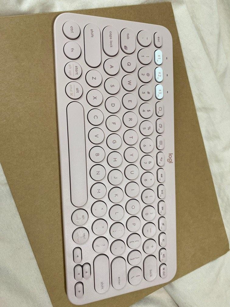 Logitech K380 Keyboard in Rose, Computers & Tech, Parts & Accessories ...