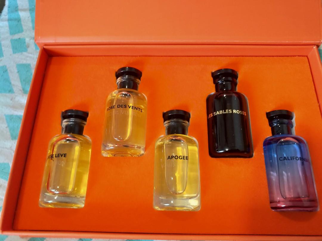 LOUIS VUITTON 4 IN 1 SET ( 4 * 30 ML ) original perfume 100%, Beauty &  Personal Care, Fragrance & Deodorants on Carousell
