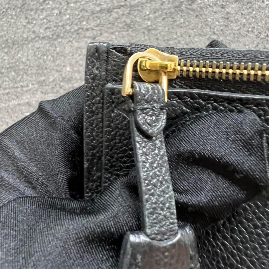 Louis Vuitton Ponthieu PM Monogram Noir Empreinte Leather Bag, Luxury, Bags  & Wallets on Carousell