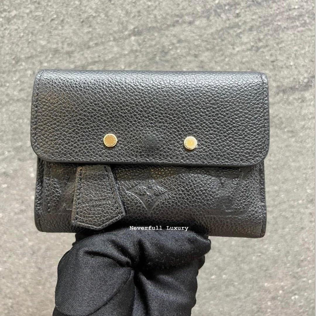 LV Ponthieu PM Monogram Empreinte Noir, Luxury, Bags & Wallets on Carousell