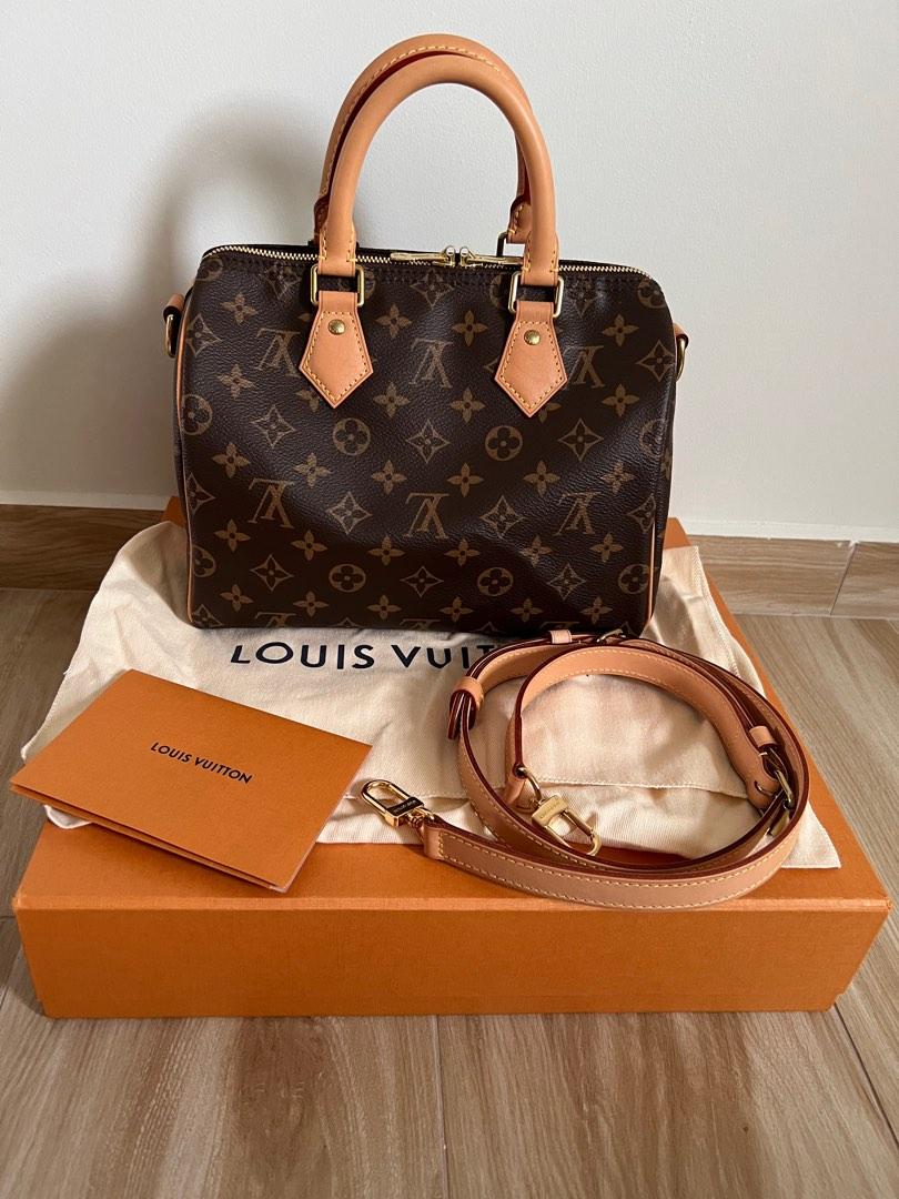 Louis Vuitton Speedy Bandouliere Monogram 25 Brown