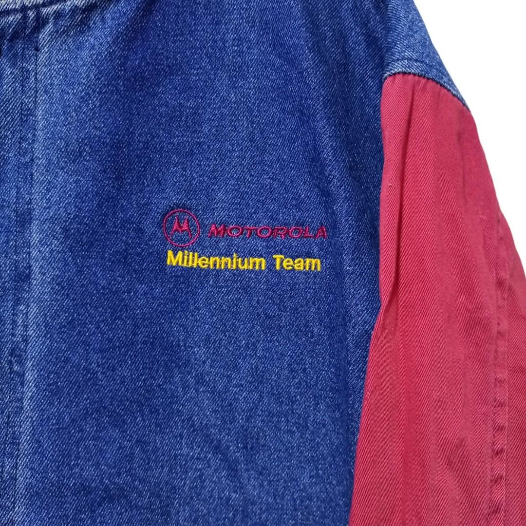 Luna Pier Denim Varsity Jacket, Men's Fashion, Coats, Jackets and