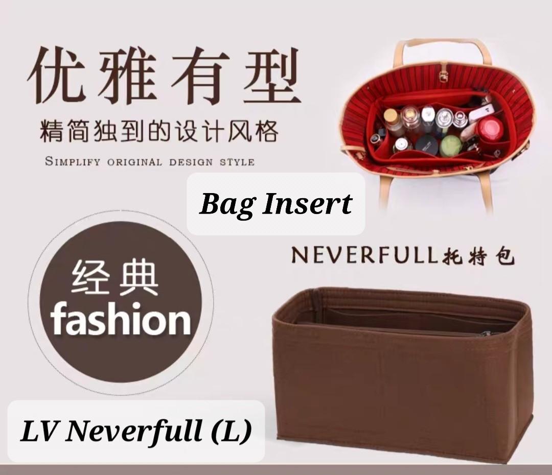 Clear Bag for LV Neverfull Inner Pouch Pochette Organizer Crossbody :  : Fashion