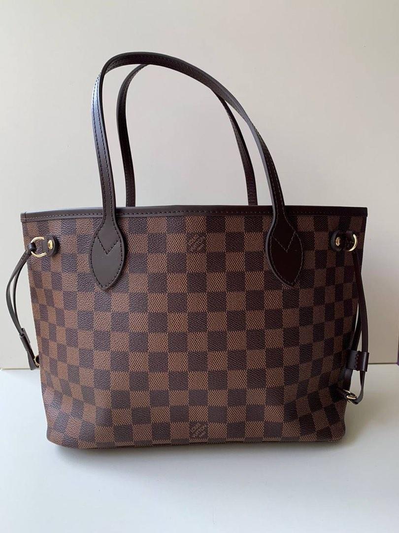 AUTHENTIC LOUIS VUITTON Neverfull PM Damier Ebene N41359