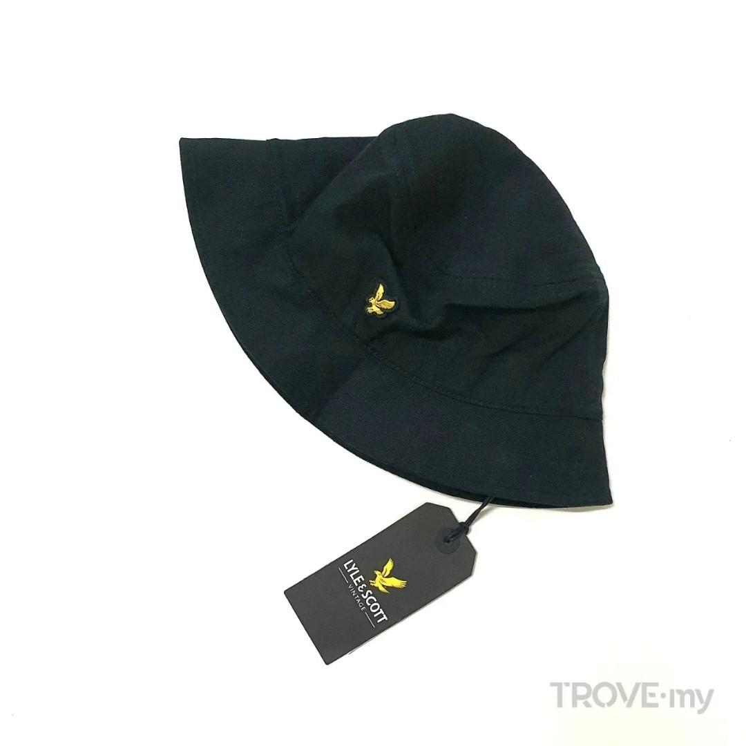 Lyle and scott bucket hat pink sales
