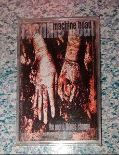 machine head cassette tape - the more things change album