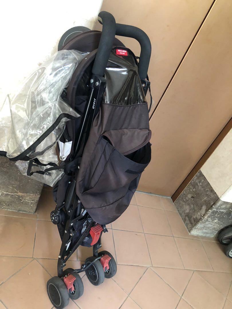 Maclaren Quest carry travel rain bag accessories