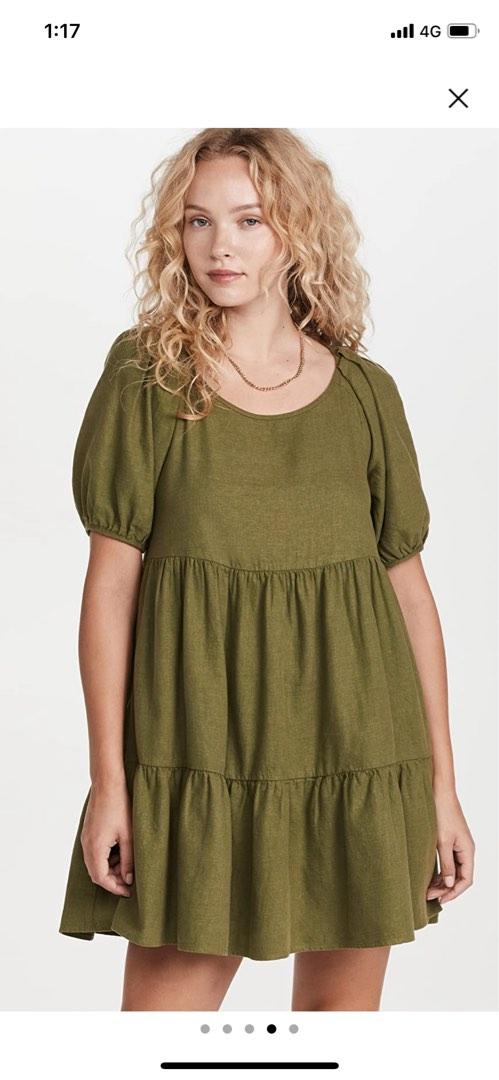 madewell brown dress