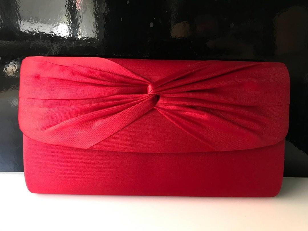 Marks Spencer Clutch Bag Red size 1 New Women s Fashion Bags