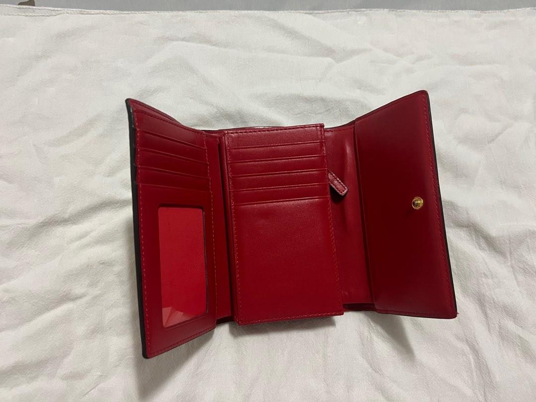 MCM Trifold Wallet in Visetos Original, Women's Fashion, Bags & Wallets, Wallets & Card Holders