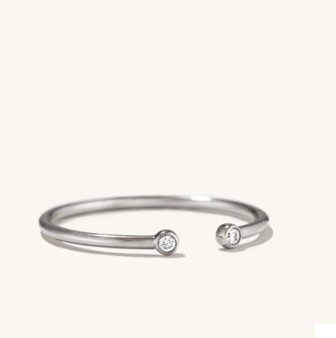 Mejuri diamonds open ring on sale
