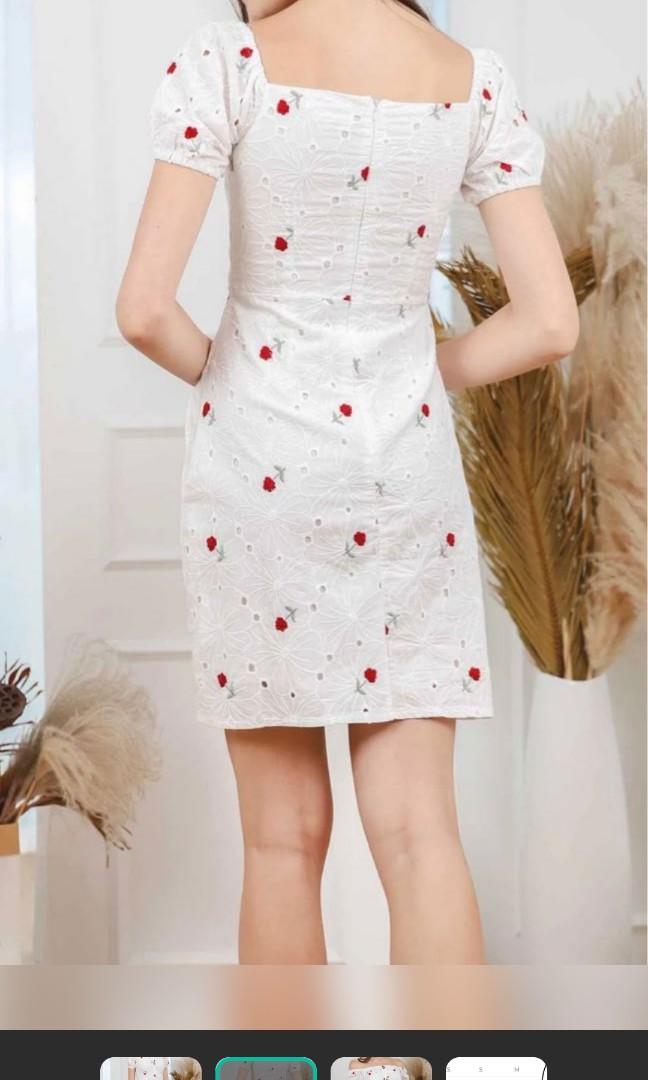 Melrose short sleeve fit & flare dress clearance