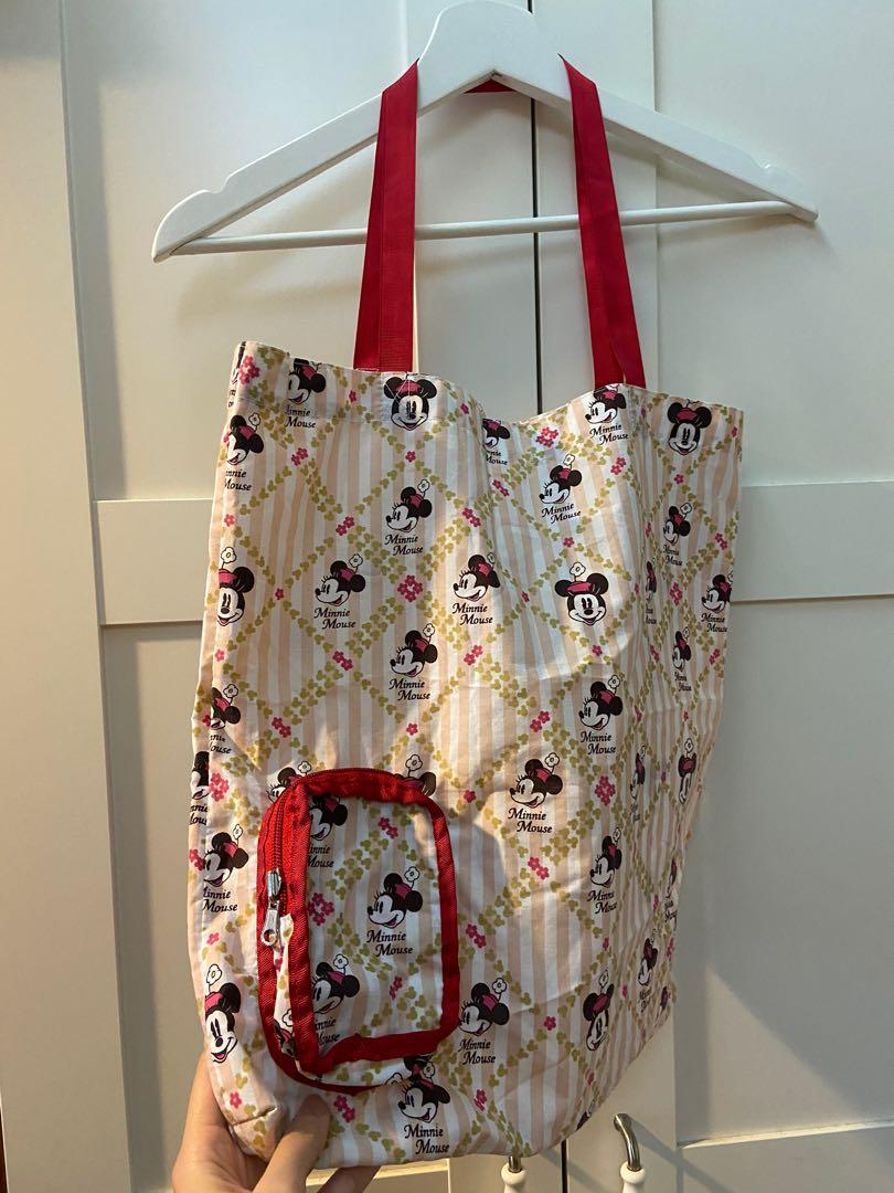 Mickey Mouse Foldable Totebag (can fold into one small pack), 女裝, 手袋及銀包