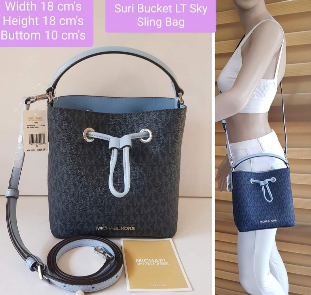 Michael Kors Suri Medium Bucket, Luxury, Bags & Wallets on Carousell