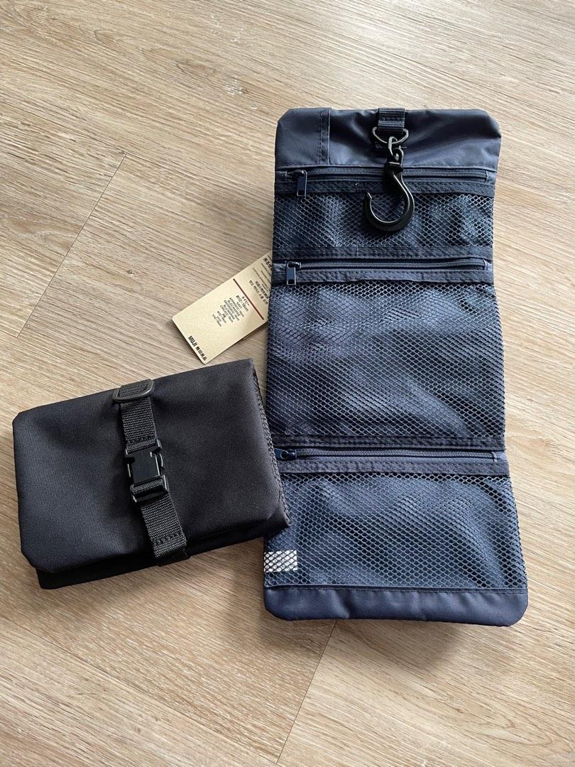 Muji Travel Pouch Blue, Women's Fashion, Bags & Wallets, Purses