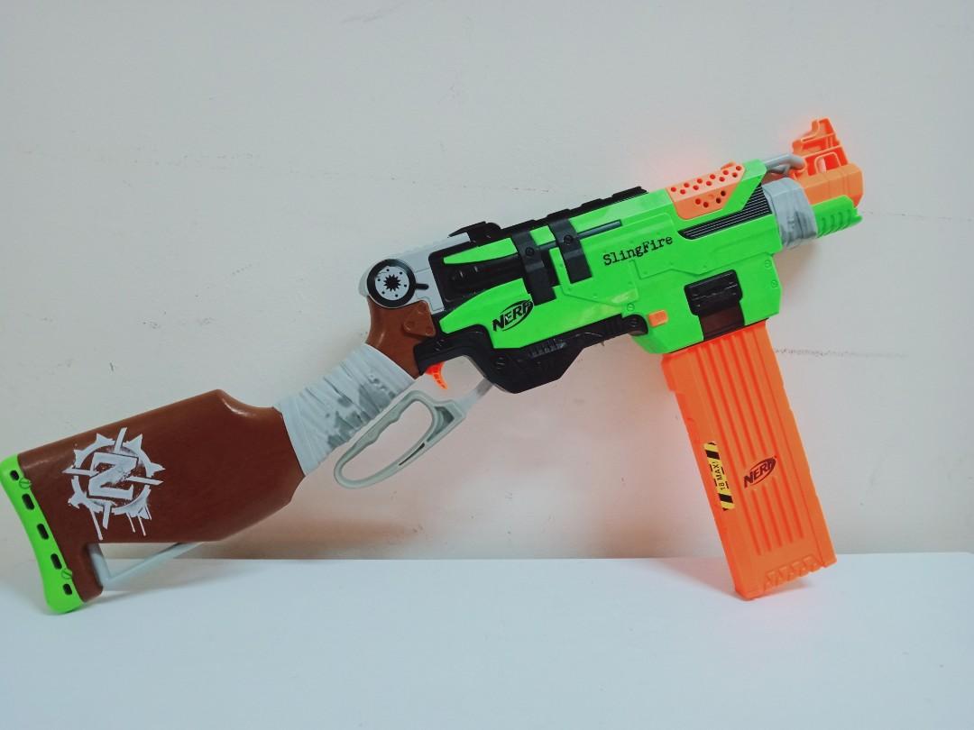 Nerf slingfire blaster top