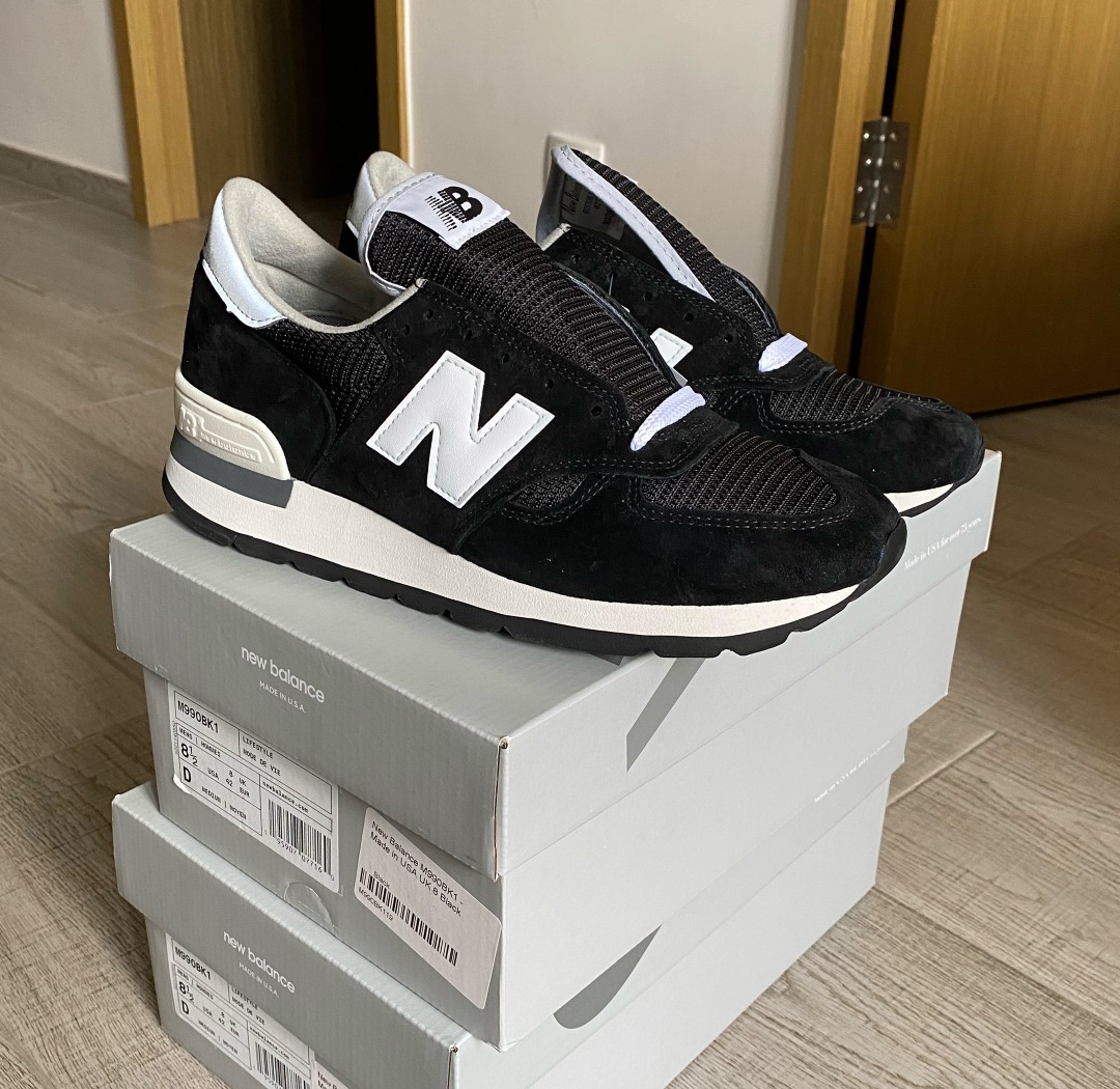 ★New Balance★M 990 BK1★ブラック★
