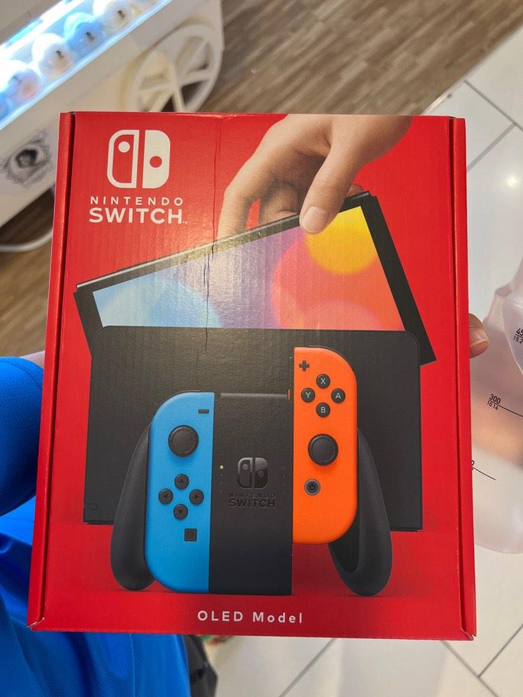 NEW Nintendo Switch Neon OLED, Video Gaming, Video Game Consoles ...
