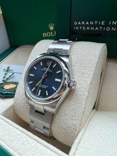 New Rolex Oyster Perpetual 277200 Blue Dial