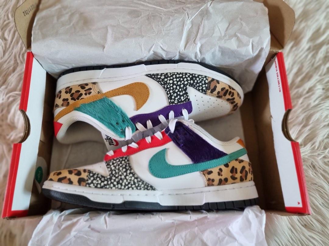 Leopard nike dunks for sale clearance