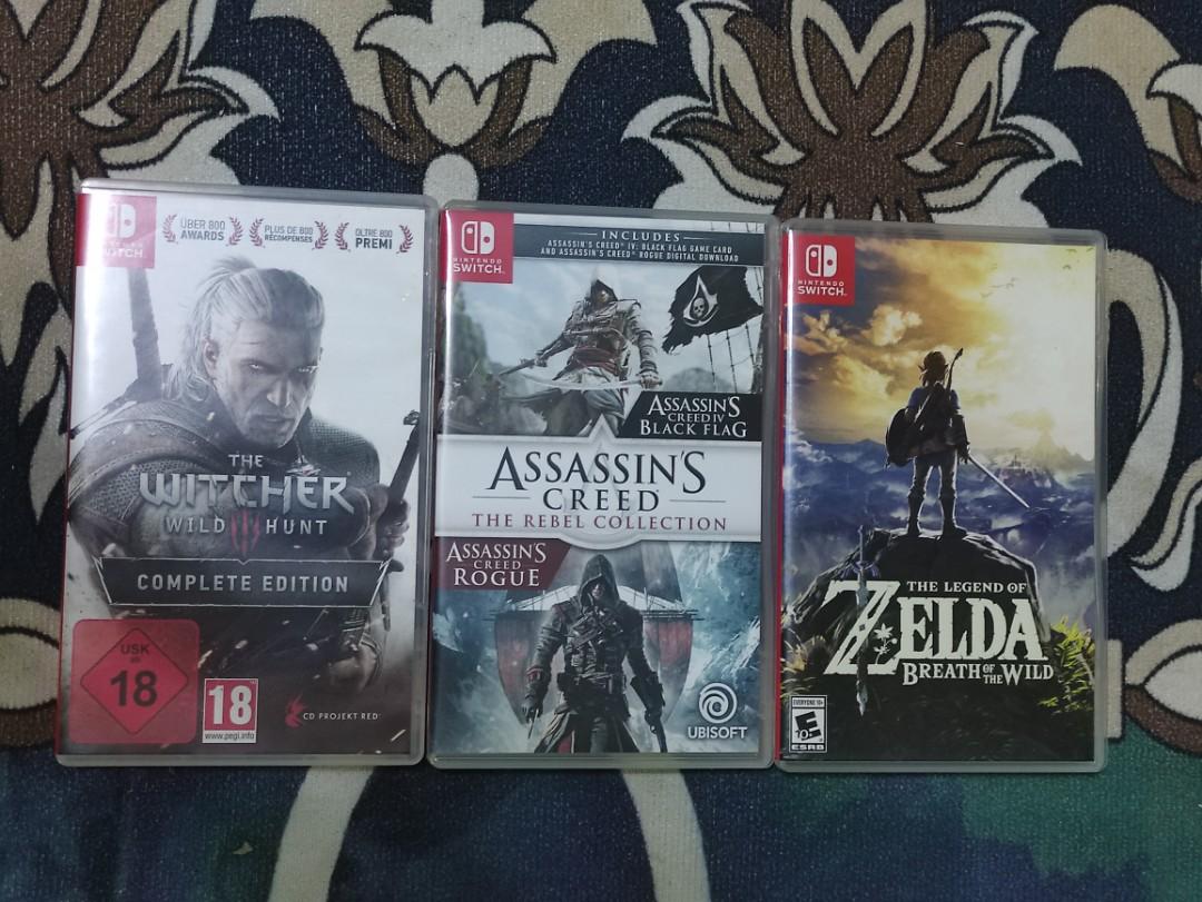 Nintendo switch sale witcher 3 bundle