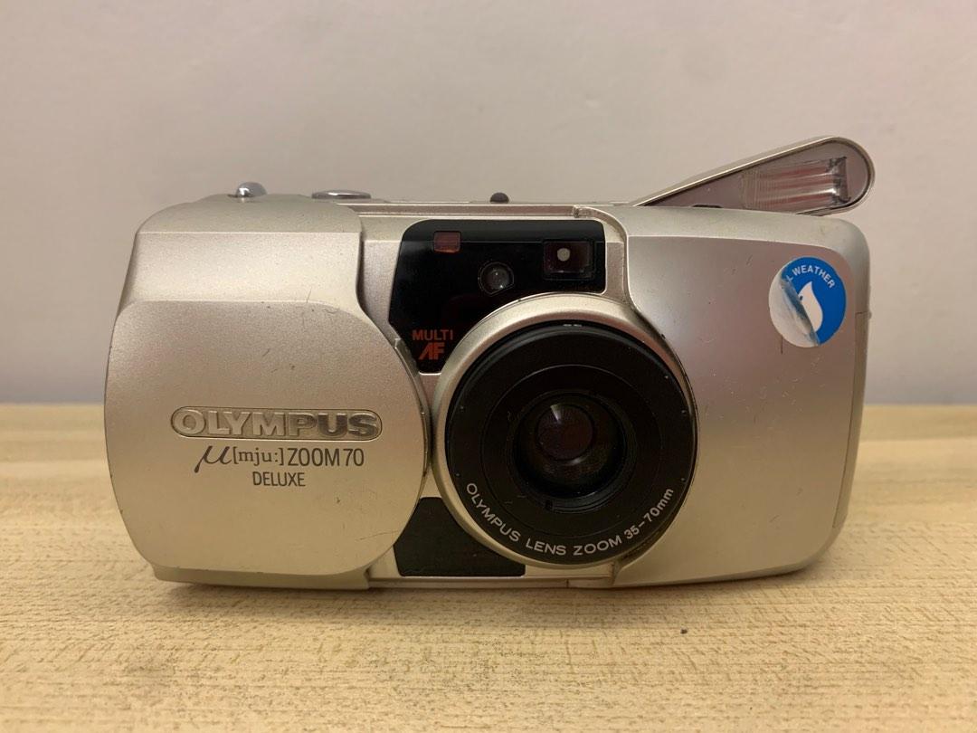 Olympus mju Zoom 70 Deluxe, Photography, Cameras on Carousell