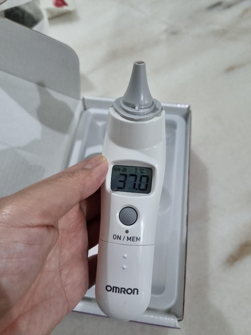 Omron ear thermometer TH839S, Health & Nutrition, Thermometers on Carousell