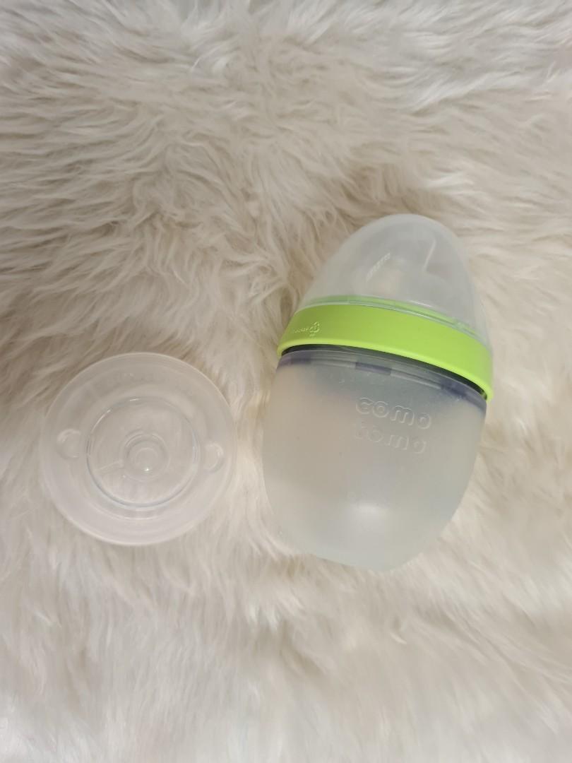 Original Comotomo bottle 150ml with FREE NIPPLE 1 hole, Babies & Kids