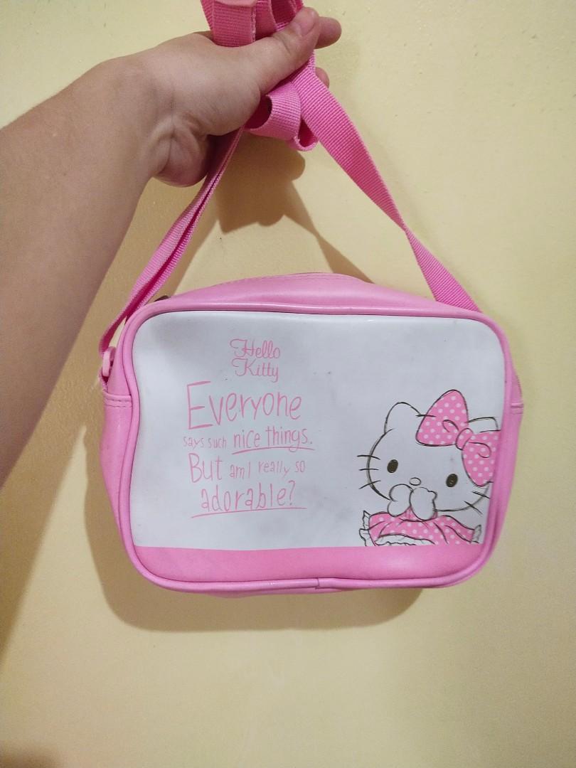 Original Hello Kitty Sling Bag For Kids Babies Kids Going Out Original Hello Kitty Sling Bag For Kids Babies Kids Going Out