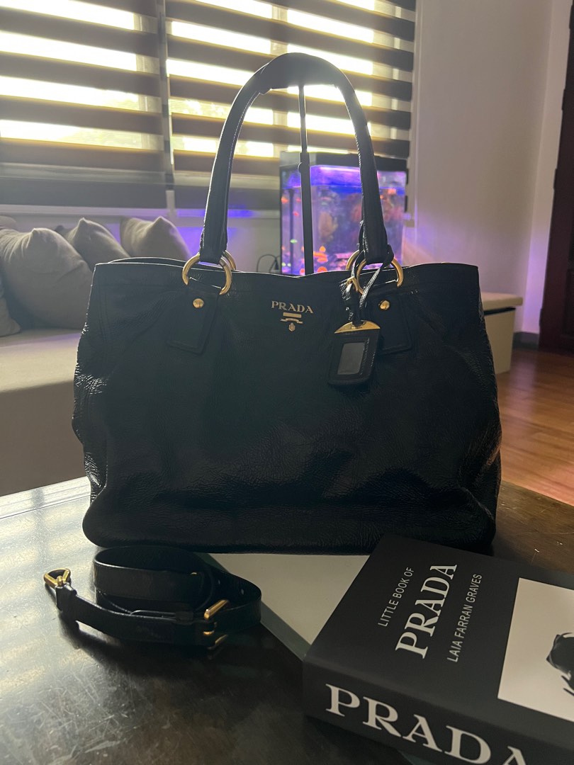 Prada Vitello Shine Leather Tote main image 0