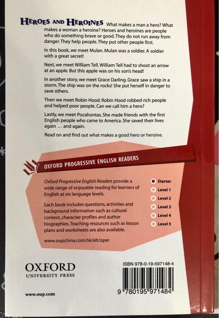 Oxford Heroes and Heroines, 興趣及遊戲, 書本 & 文具, 教科書 Carousell