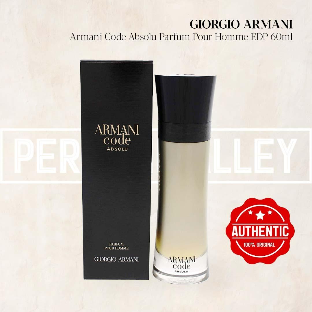 PERFUME ALLEY Giorgio Armani Code Absolu Parfum Pour Homme EDP