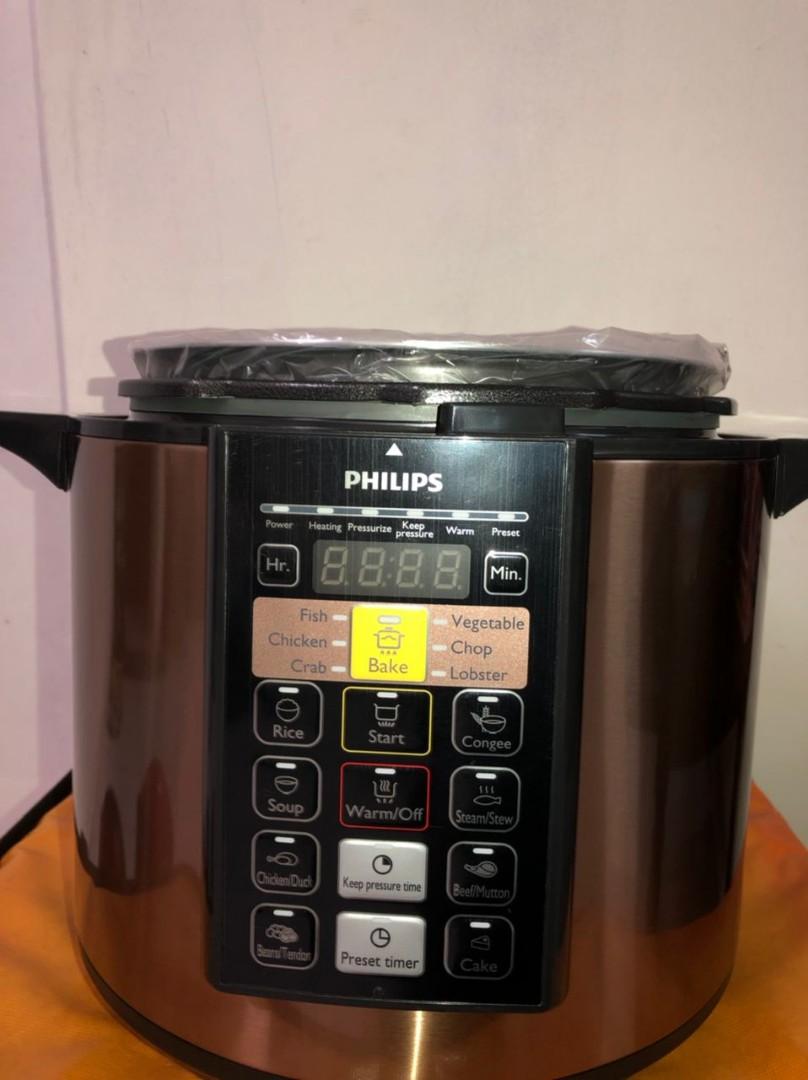 Philips pressure cooker, TV & Home Appliances, Kitchen Appliances