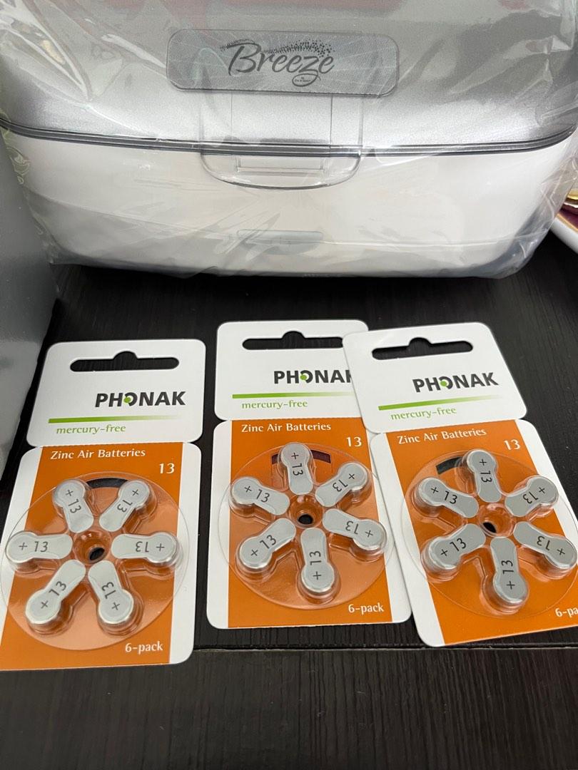 Phonak Hearing Aids Batteries, 13, Audio, Headphones & Headsets on