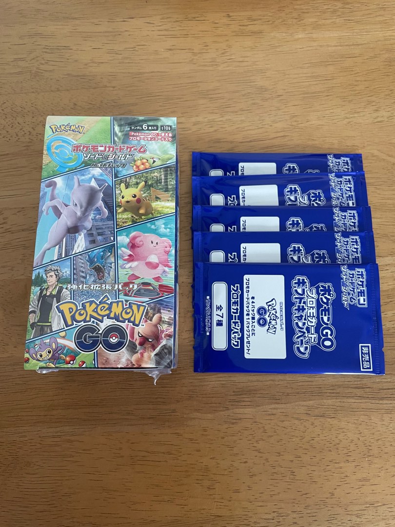 Pokemon Go Booster Box s10b Japanese with 5 promo packs Pokemon TCG