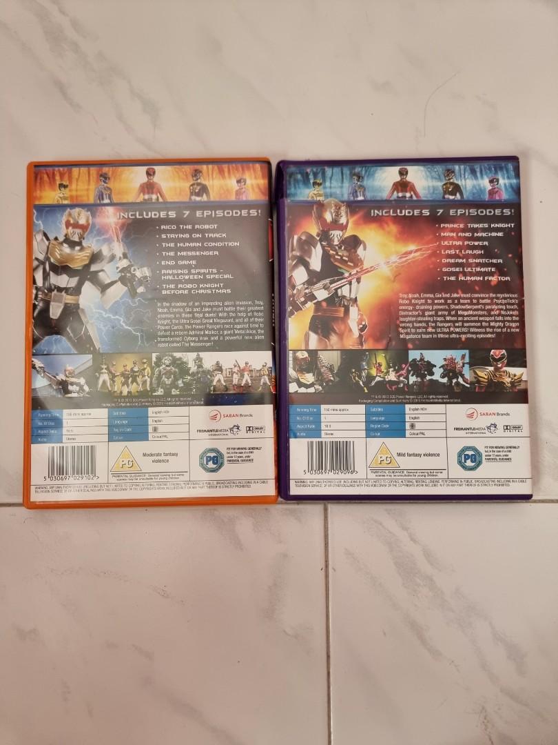 Power Rangers DVD, Hobbies & Toys, Music & Media, CDs & DVDs on Carousell