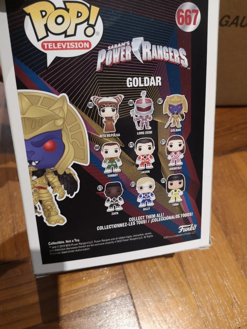Power Rangers Funko, Hobbies & Toys, Toys & Games on Carousell