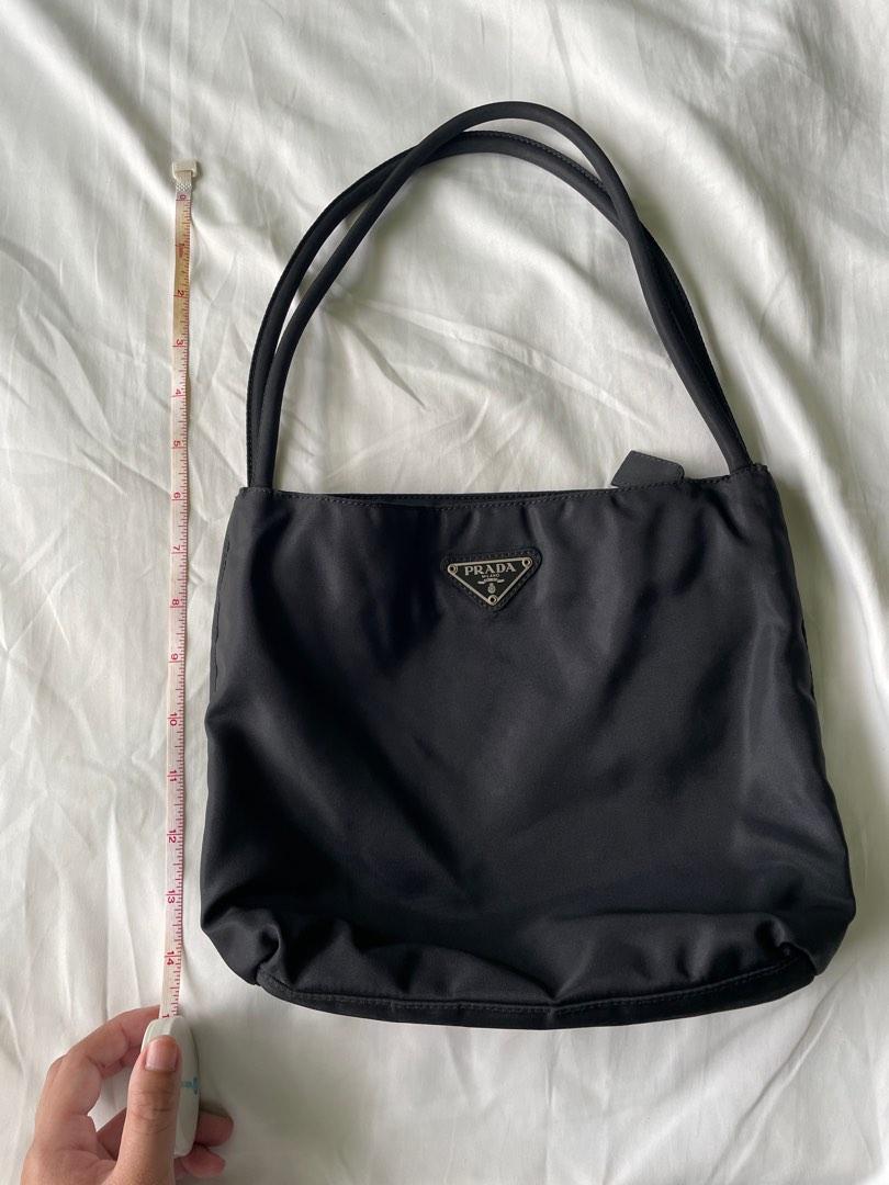 Prada mini nylon tote bag, Luxury, Bags & Wallets on Carousell