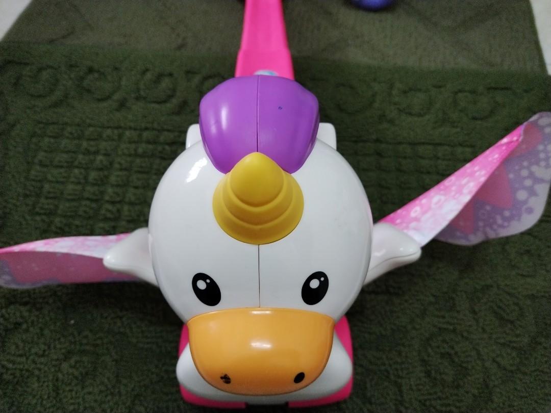 Fisher price push and flutter unicorn online