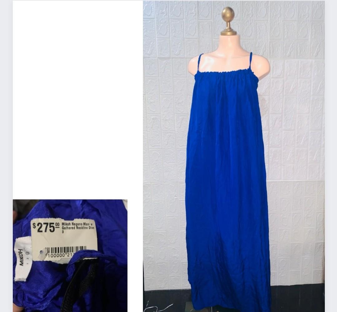 Pre Lovedukay Blue Maxi Dress Womens Fashion Dresses And Sets Dresses On Carousell 