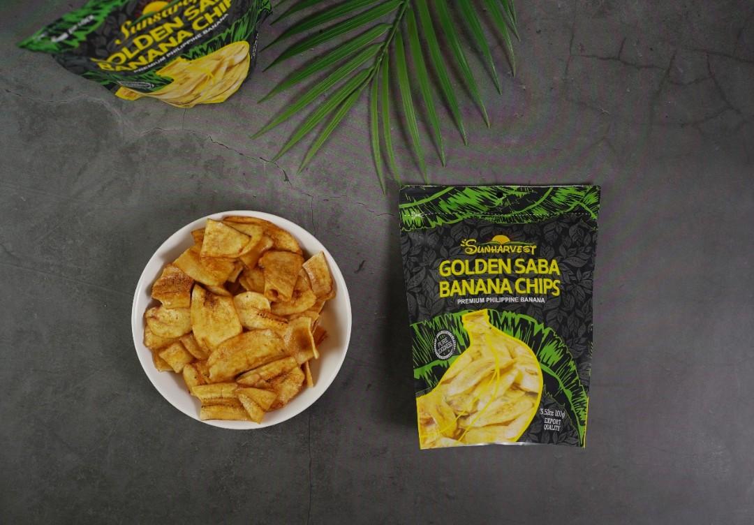 Premium Saba Banana Chips 200g and 100g, Food & Drinks, Packaged