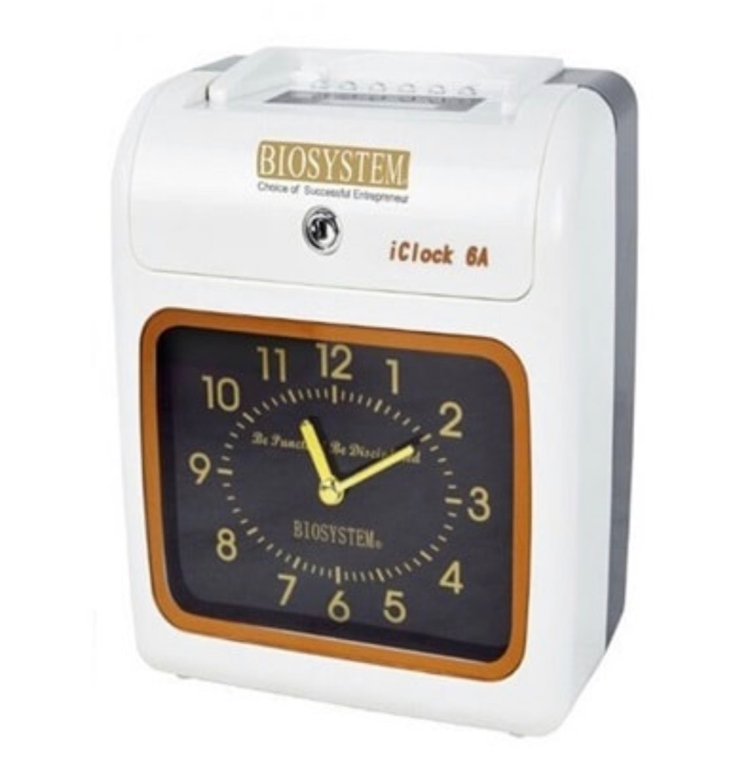 Punch card clock, Furniture & Home Living, Home Decor, Clocks on Carousell