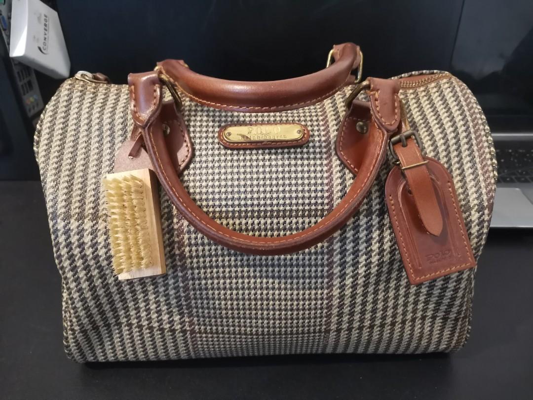 RALPH LAUREN BOSTON BAG, Luxury, Bags & Wallets on Carousell