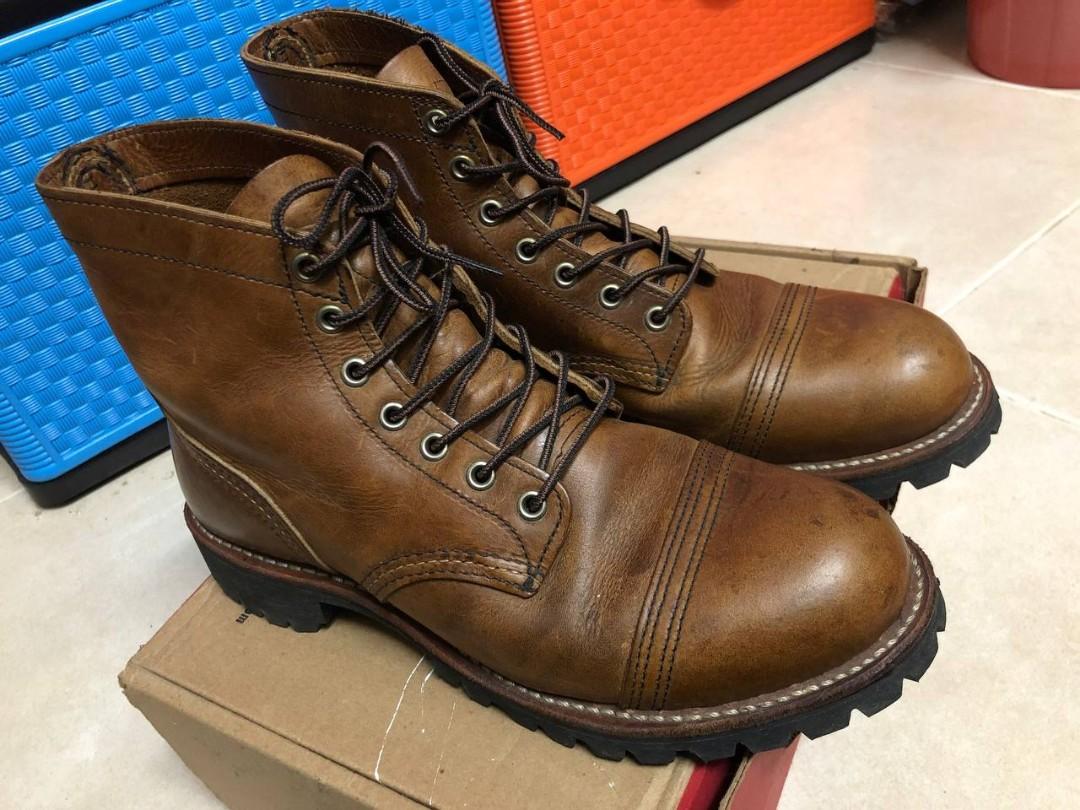 Redwing 4556 ironrange vibram lugsole x Brooksbrothers Men s