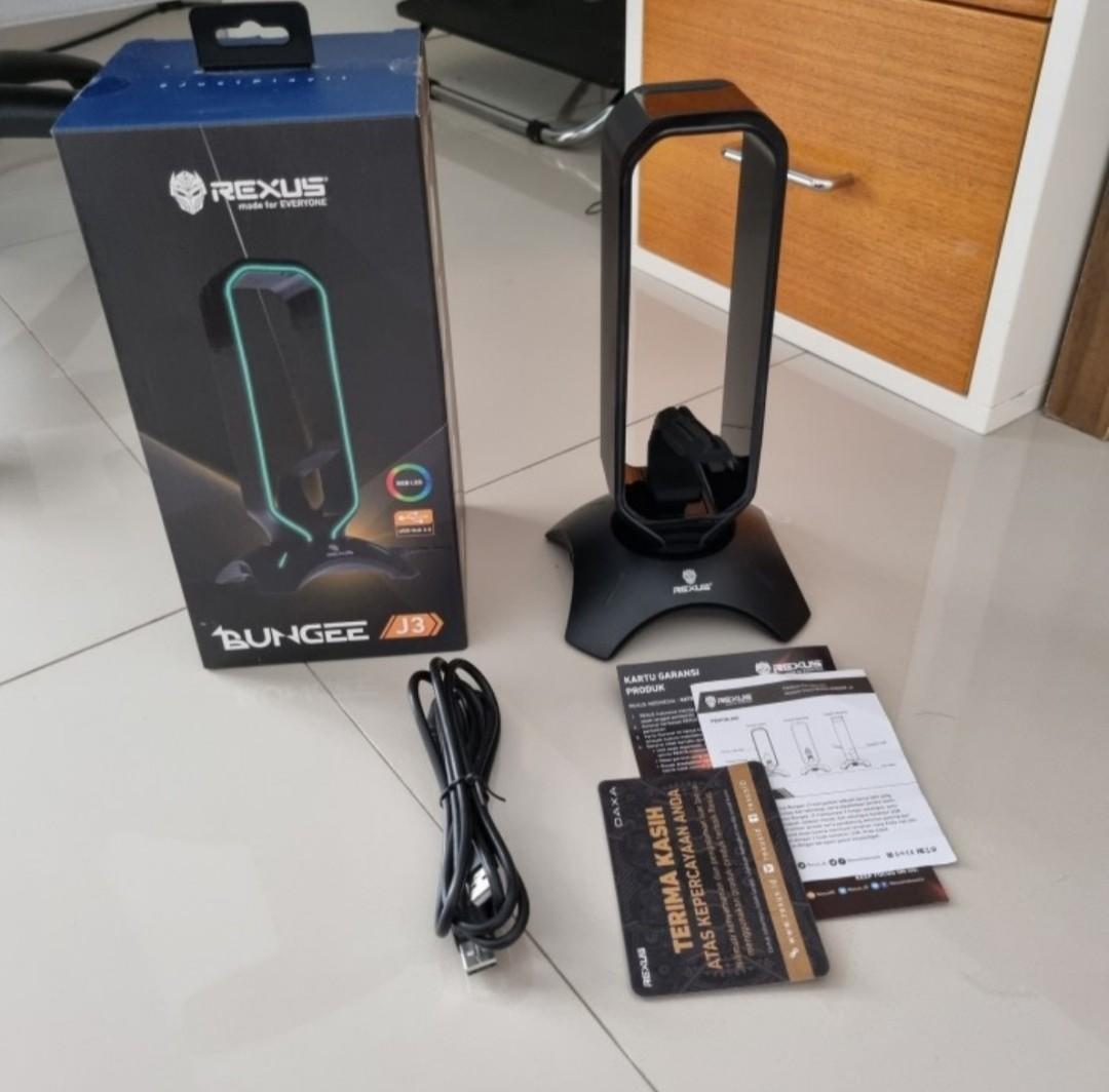 Rexus headset stand bungee j3 deals