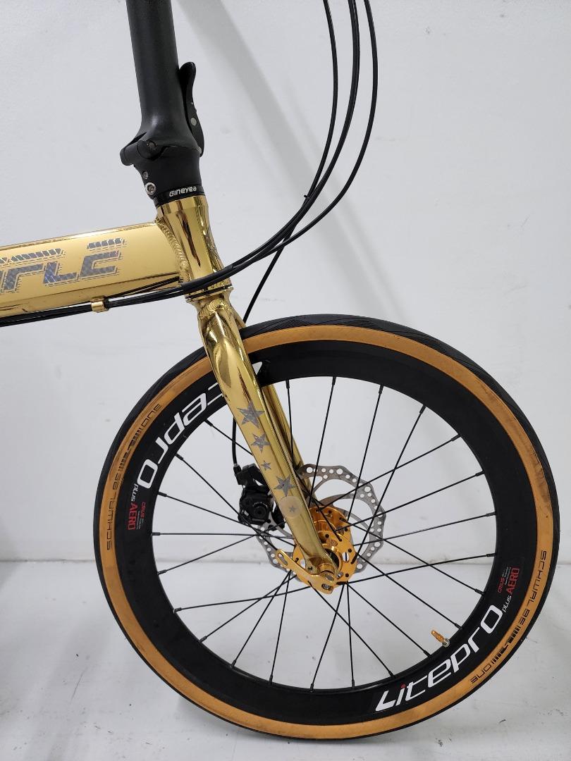 RIFLE ASA GOLD DISC SRAM RIVAL LITEPRO FULL FOLDABLE FULL BIKE, Sports ...