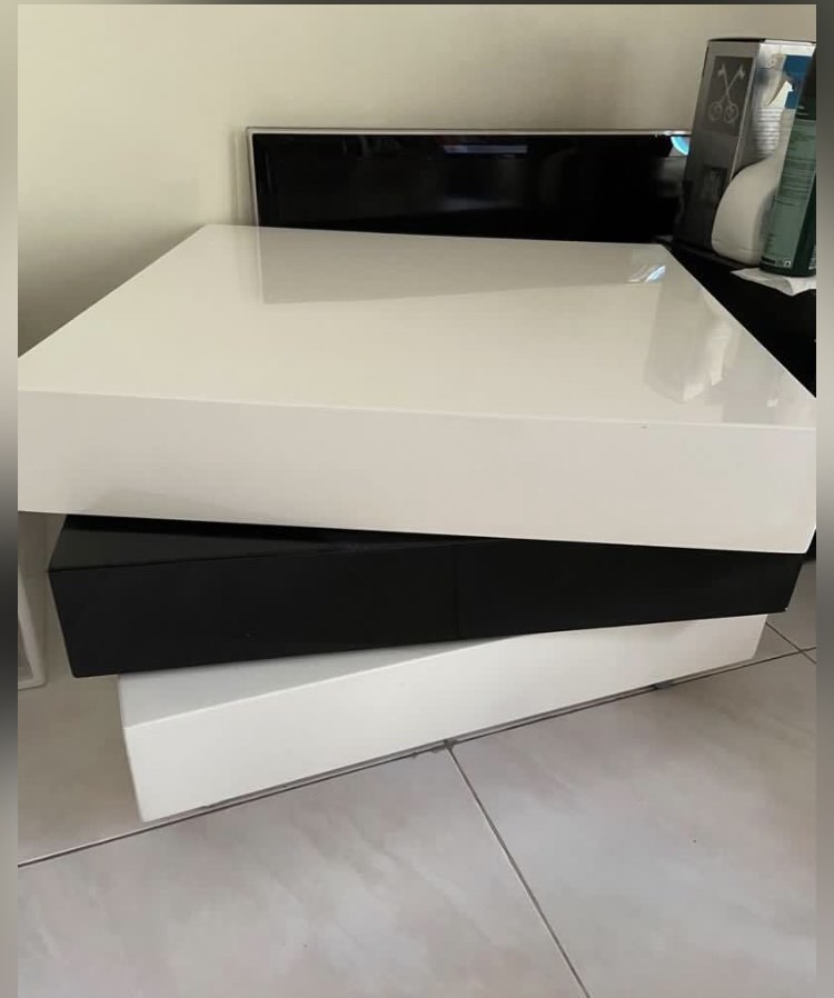 Modern Swivel coffee table, Furniture & Home Living, Furniture, Tables