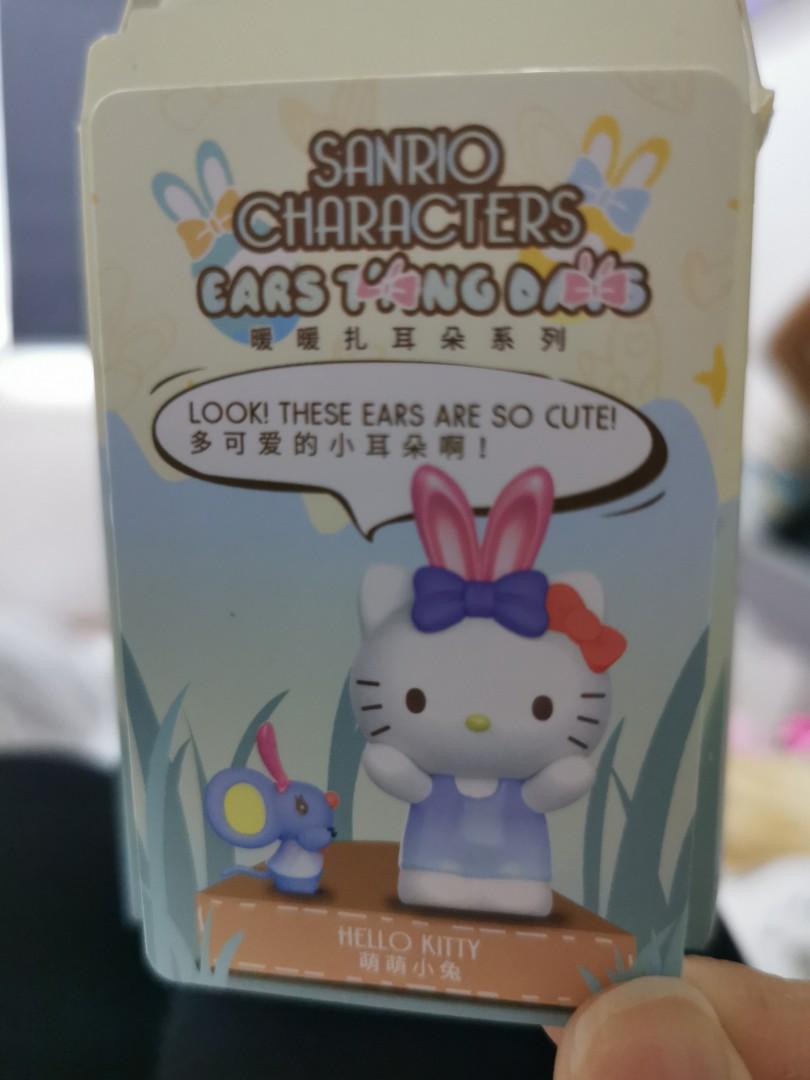 Caixa cega de orelhas de personagens Sanrio Ting Days