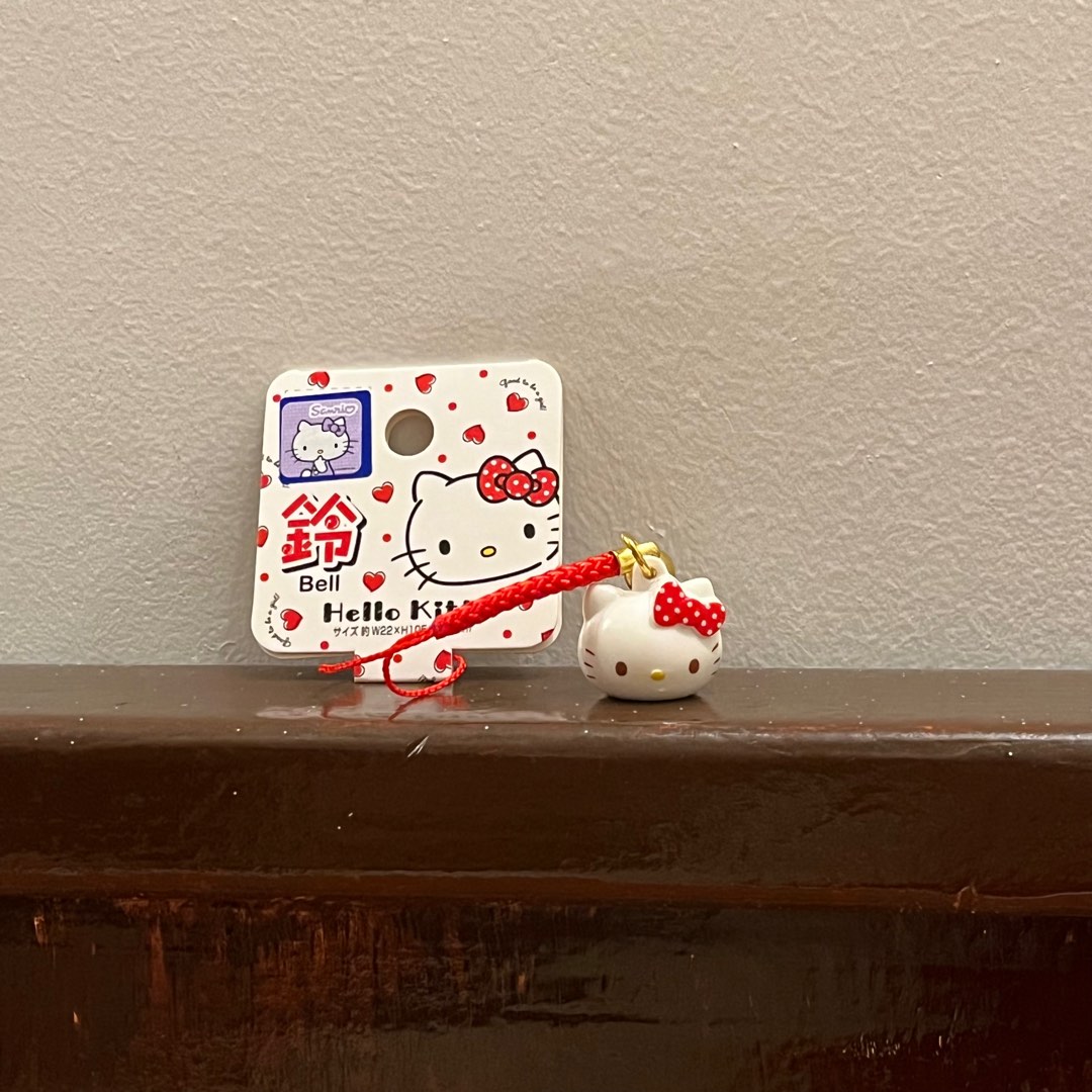 Sanrio Hello Kitty Bell/ Keychain, Hobbies & Toys, Toys & Games on