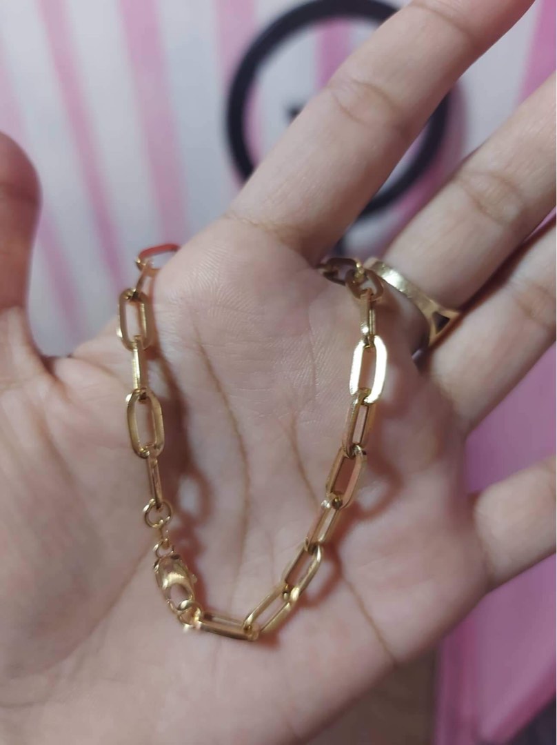 Saudi Gold Bracelet 5.7 grams 7.5inches, Women's Fashion, Jewelry